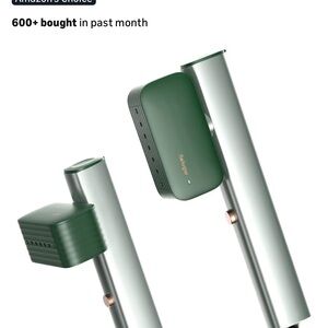 Brand new Handheld Garment Steamer both green and blue color available.